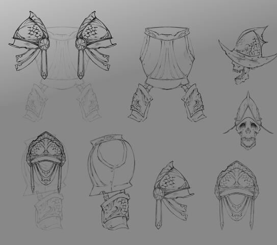 Armor sketches